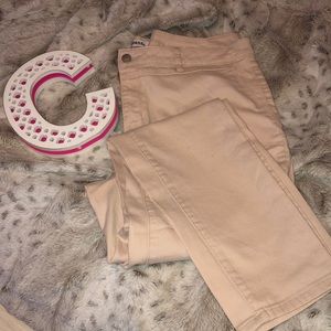 🌸 Soft pink jeans comfy stretchy 🌸